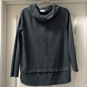 J.jill long sleeve shirt size XS with cowl neck